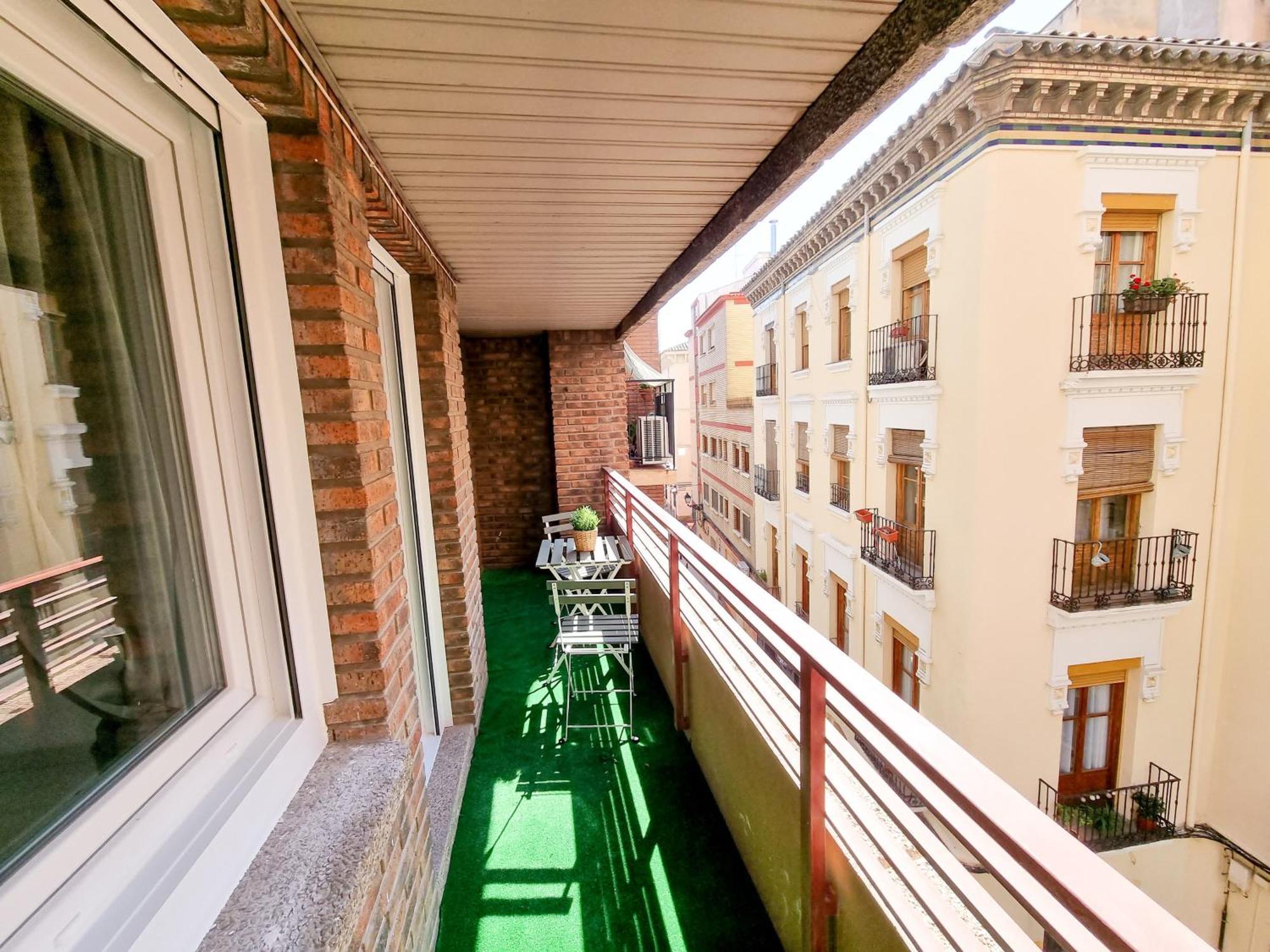 El Teatro Del Pilar Apartman Zaragoza Kültér fotó